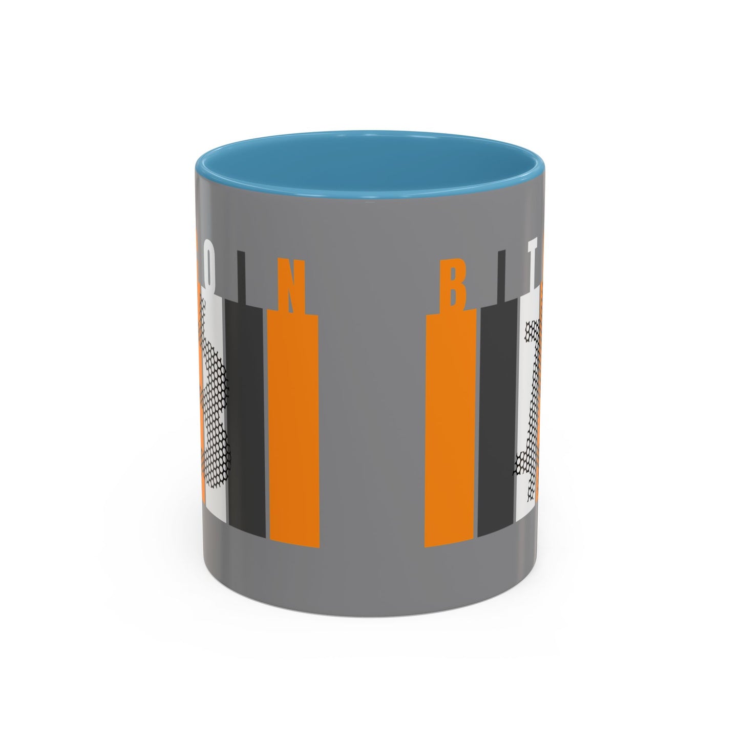 Bitcoin (BTC) Freedom Accent Mug by cypherpunkgear.com