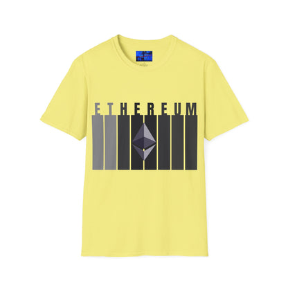 Ethereum (ETH) LTcolors Unisex T-Shirt by cypherpunkgear