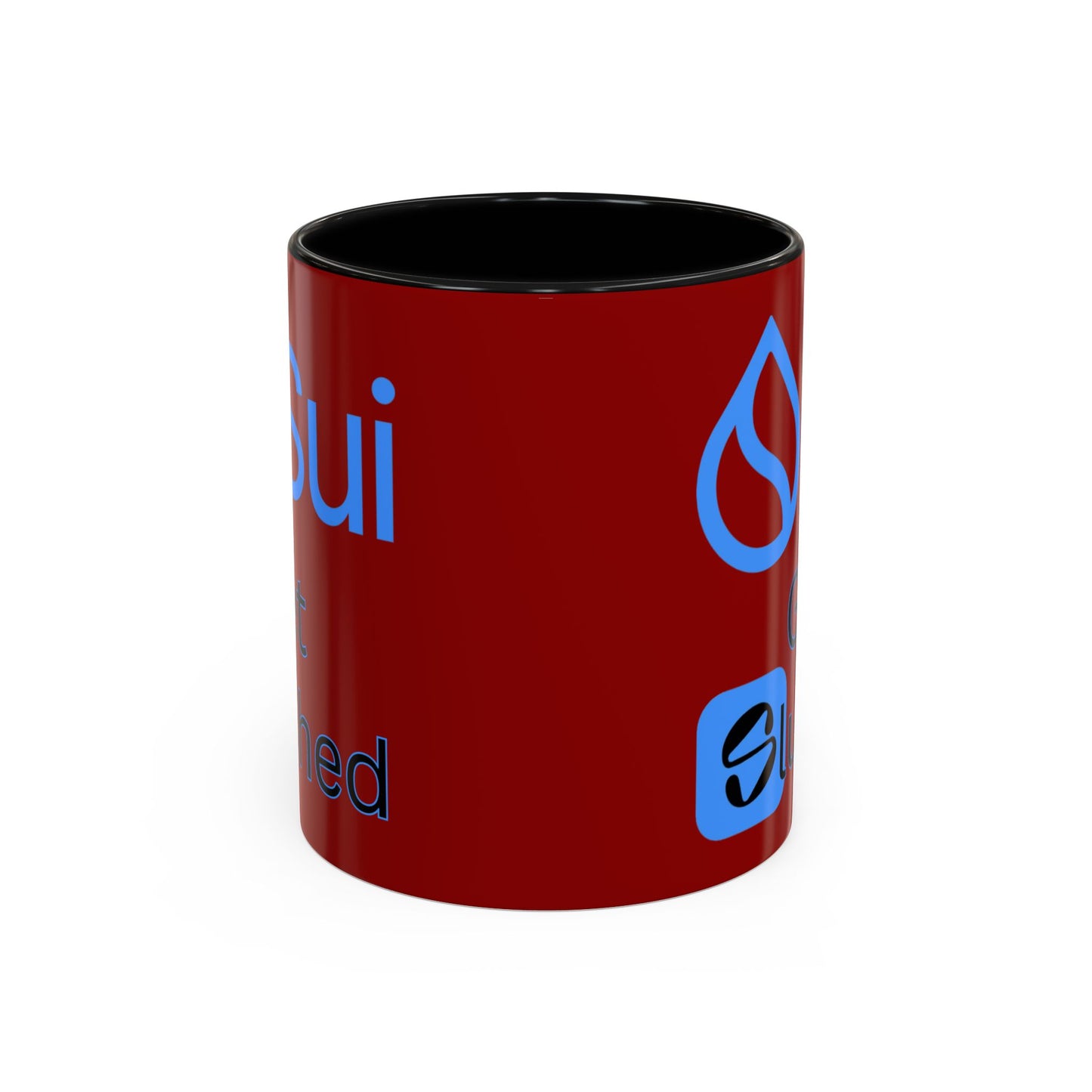 Sui: Get Slushed Red Accent Mug by cypherpunkgear.com