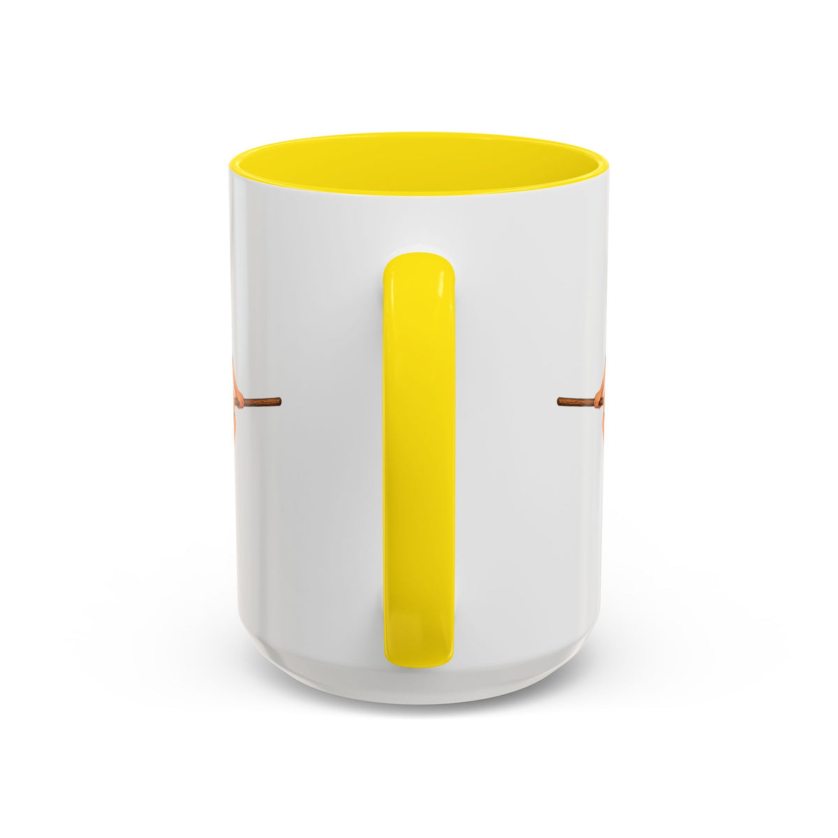 Hazel Hex White Accent Mug by CreepyCrafts.boo