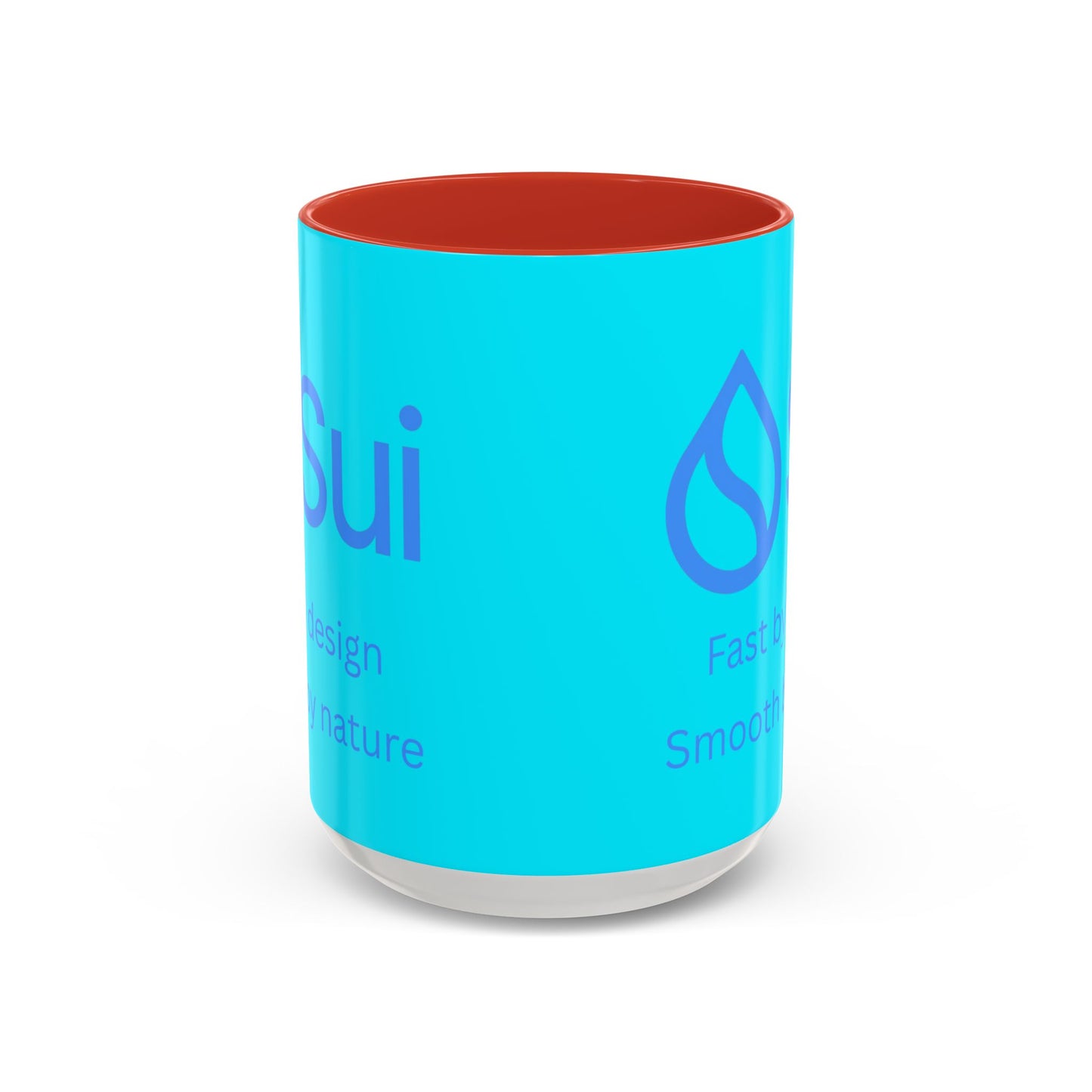 SUI Light Blue Accent Mug by cypherpunkgear.com