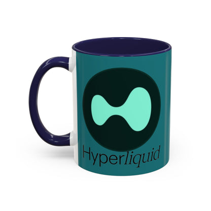 Hyperliquid Black font Hyperliquid Accent Mug by cypherpunkgear.com