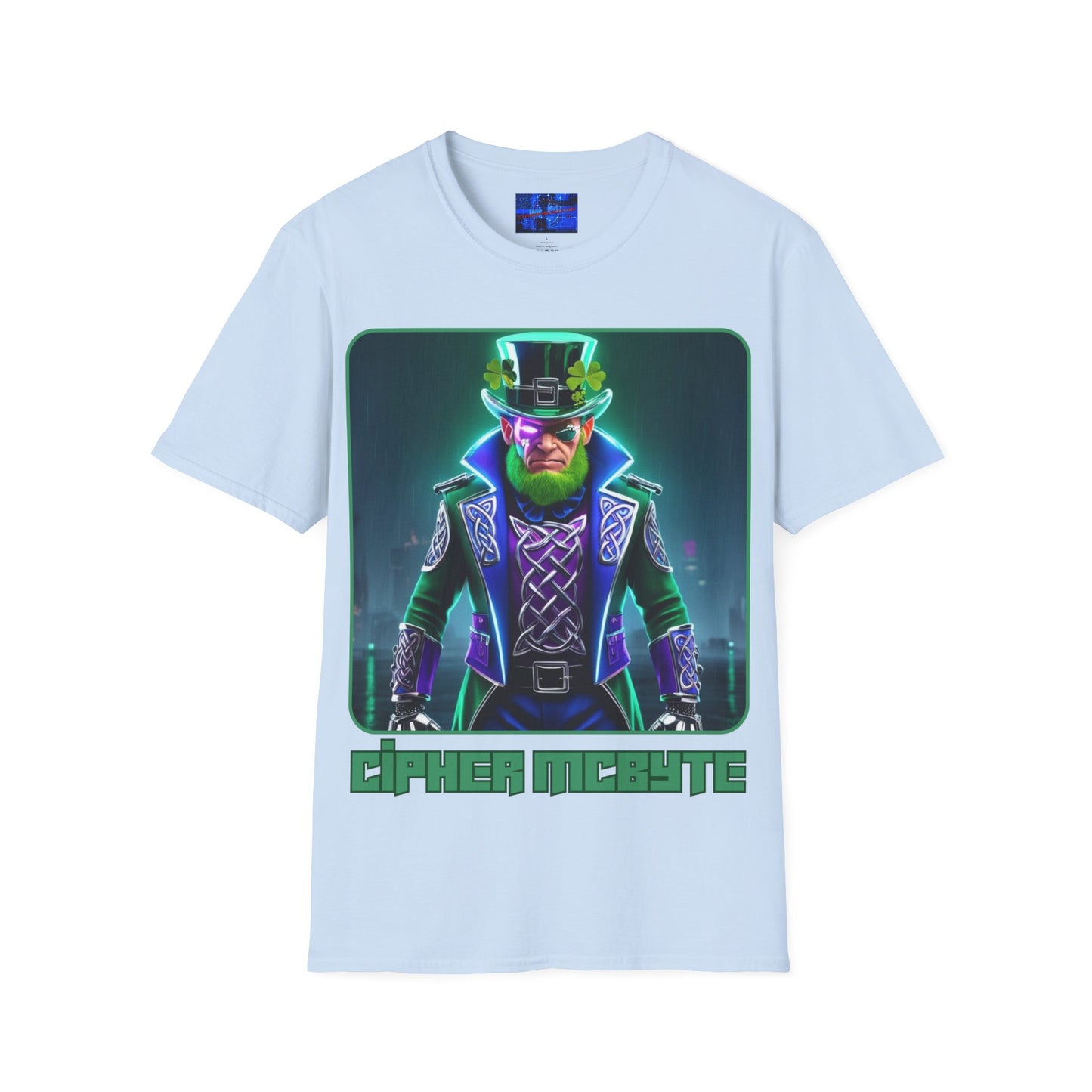 Cipher McByte Light colors Unisex T-Shirt by cypherpunkgear.com