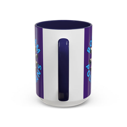 Bodycam the Politicians Cameras Purple Accent Mug by cypherpunkgear.com