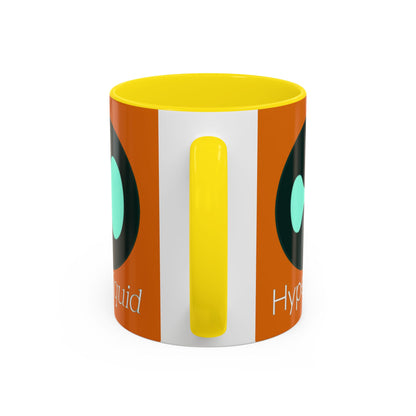 Hyperliquid White font Orange Accent Mug by cypherpunkgear.com