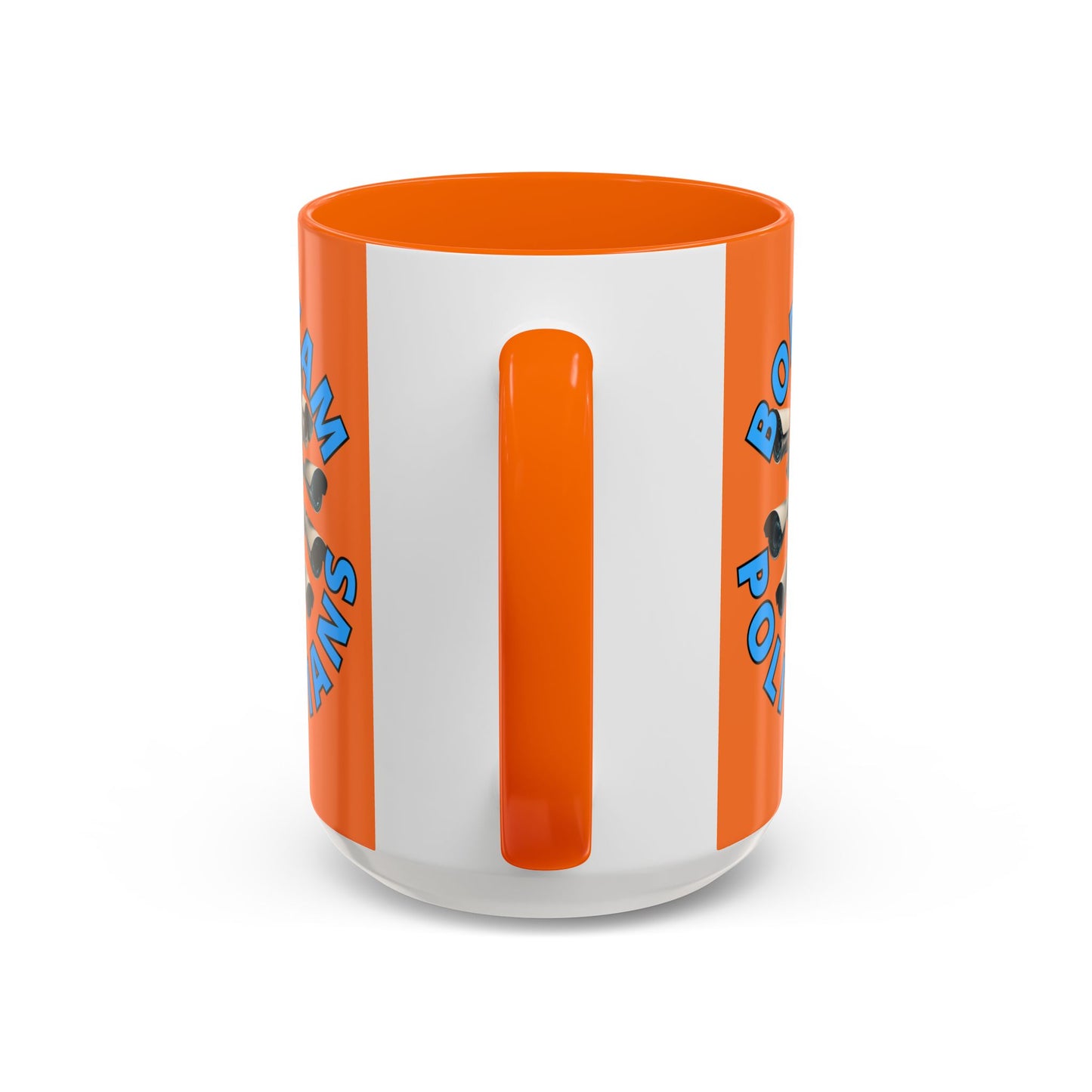 Bodycam the Politicians Cameras Orange Accent Mug by cypherpunkgear.com