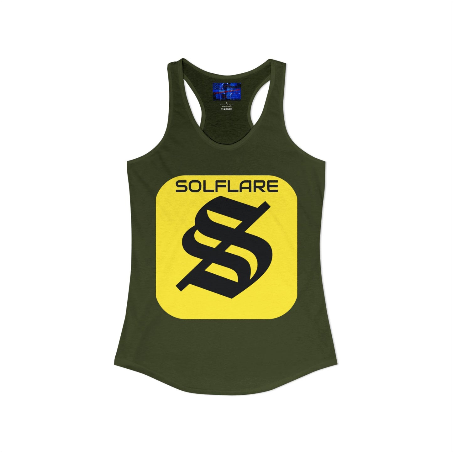 SolflareLogo Women's Racerback Tank Top by cypherpunkgear.com