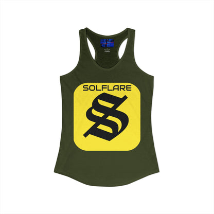 SolflareLogo Women's Racerback Tank Top by cypherpunkgear.com