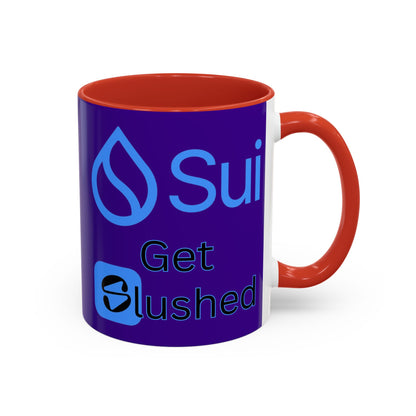 Sui: Get Slushed Purple Accent Mug by cypherpunkgear.com