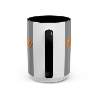 Bitcoin 2009 Grey Accent Mug by cypherpunkgear.com