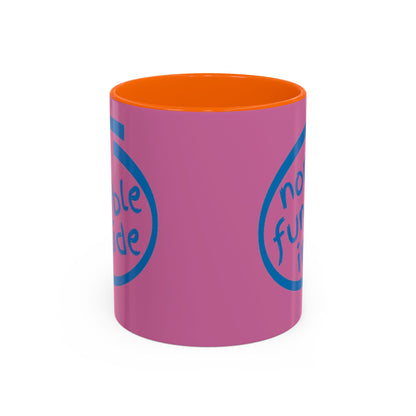 Non-Fungible Inside Pink Accent Mug by cypherpunkgear.com