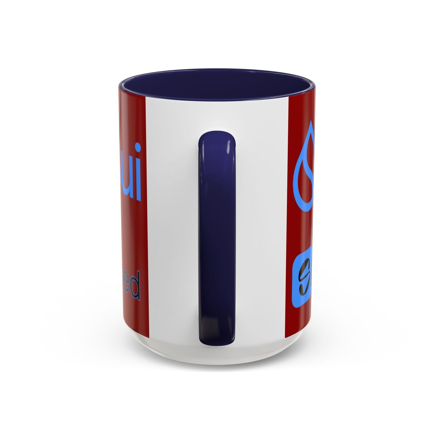 Sui: Get Slushed Red Accent Mug by cypherpunkgear.com