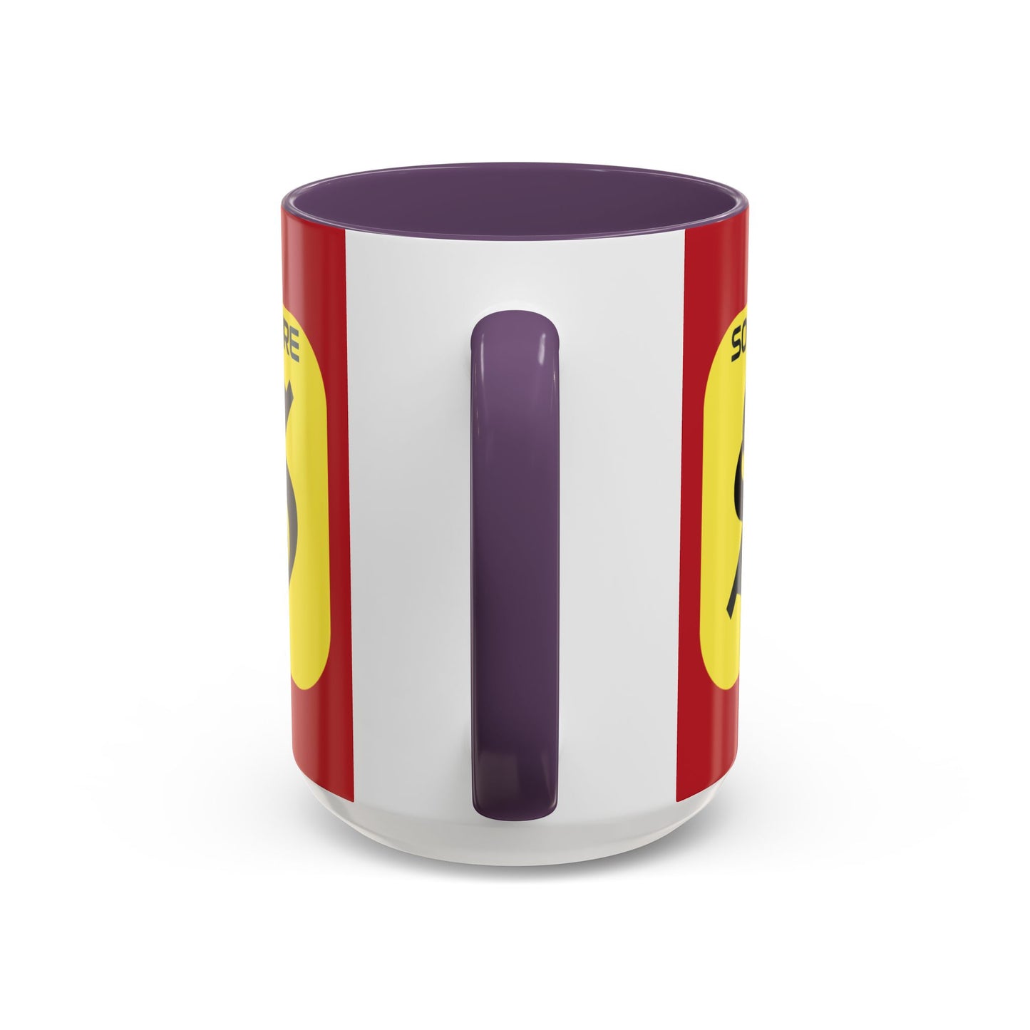 SolflareLogo Red Accent Mug by cypherpunkgear.com