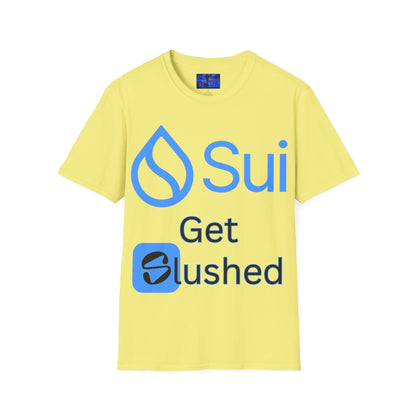 Sui: Get Slushed Light colors Unisex T-Shirt by cypherpunkgear.com