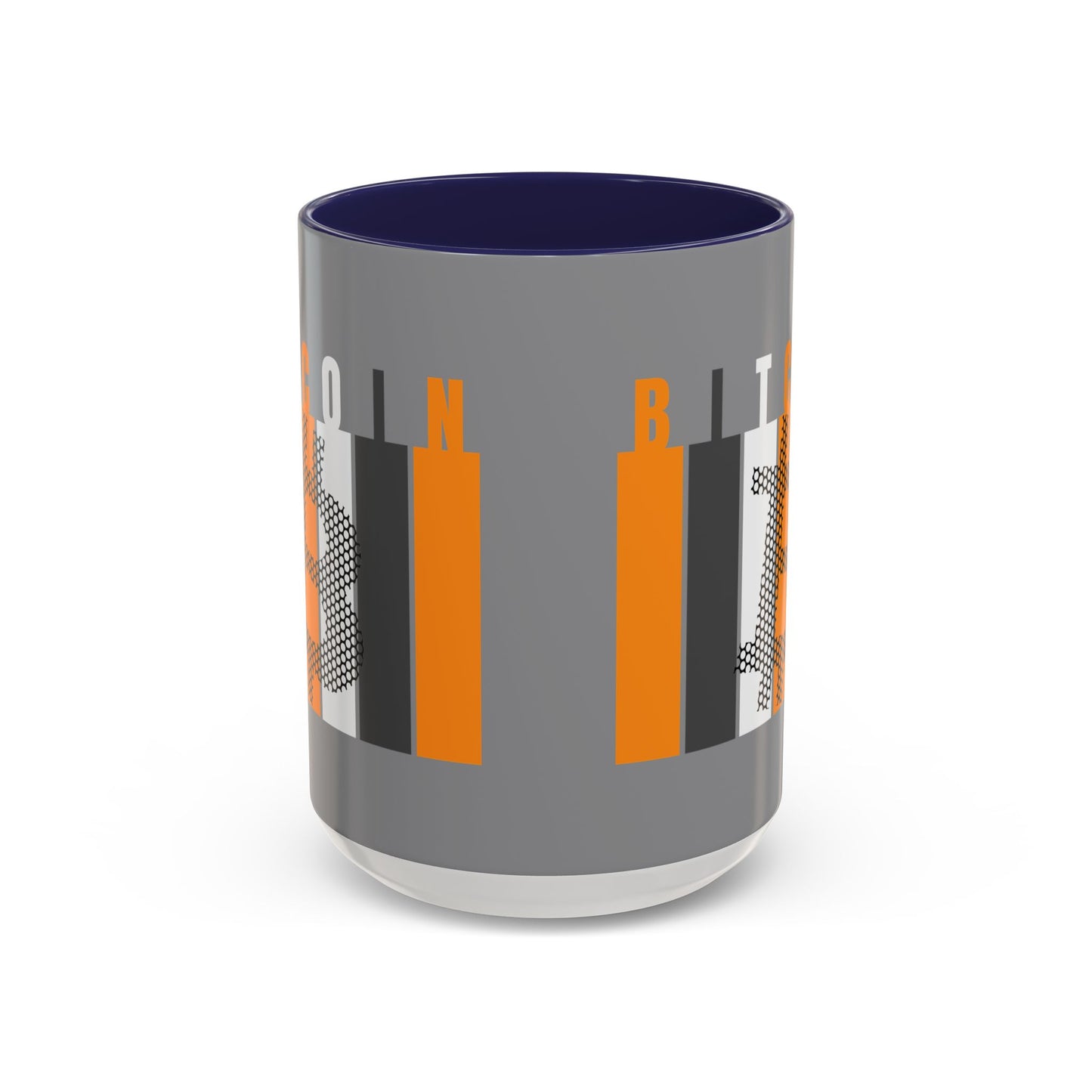 Bitcoin (BTC) Freedom Accent Mug by cypherpunkgear