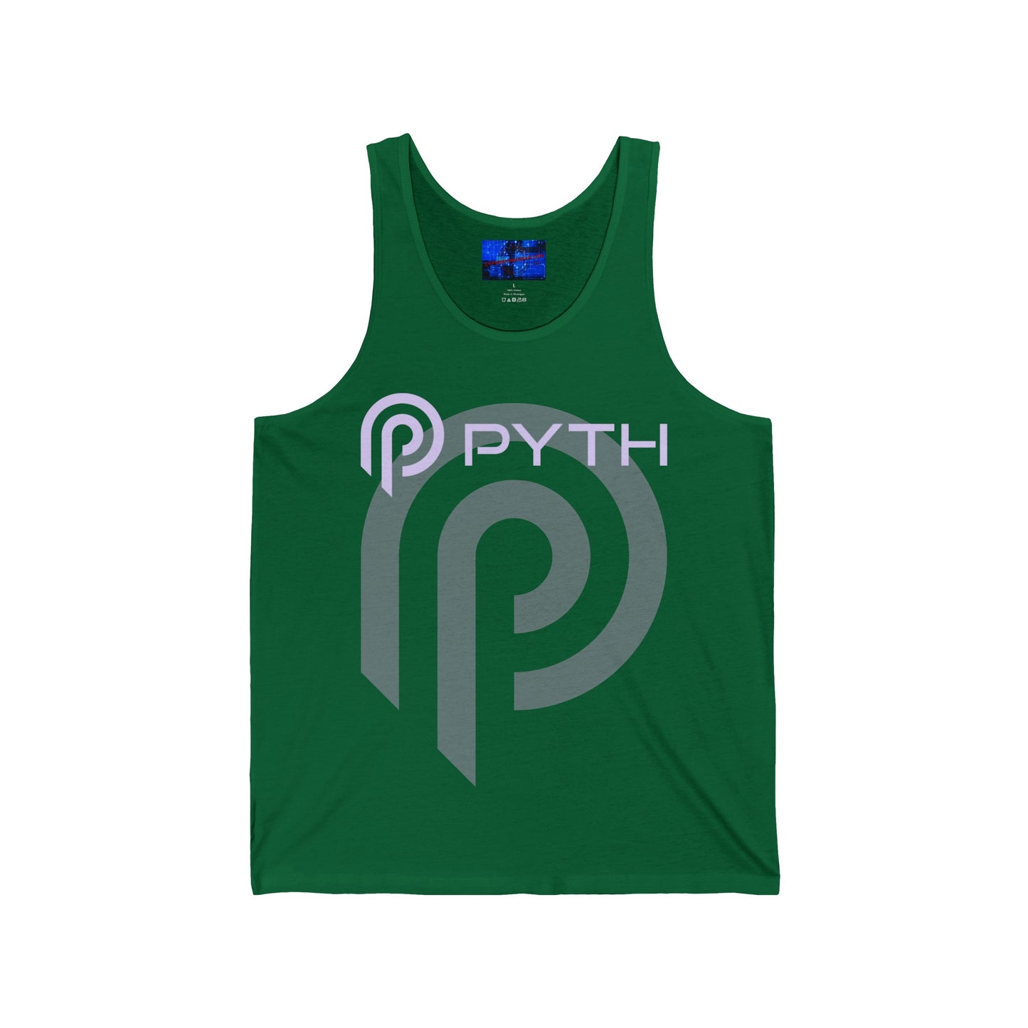 Pyth (PYTH) Unisex Jersey Tank Top by cypherpunkgear