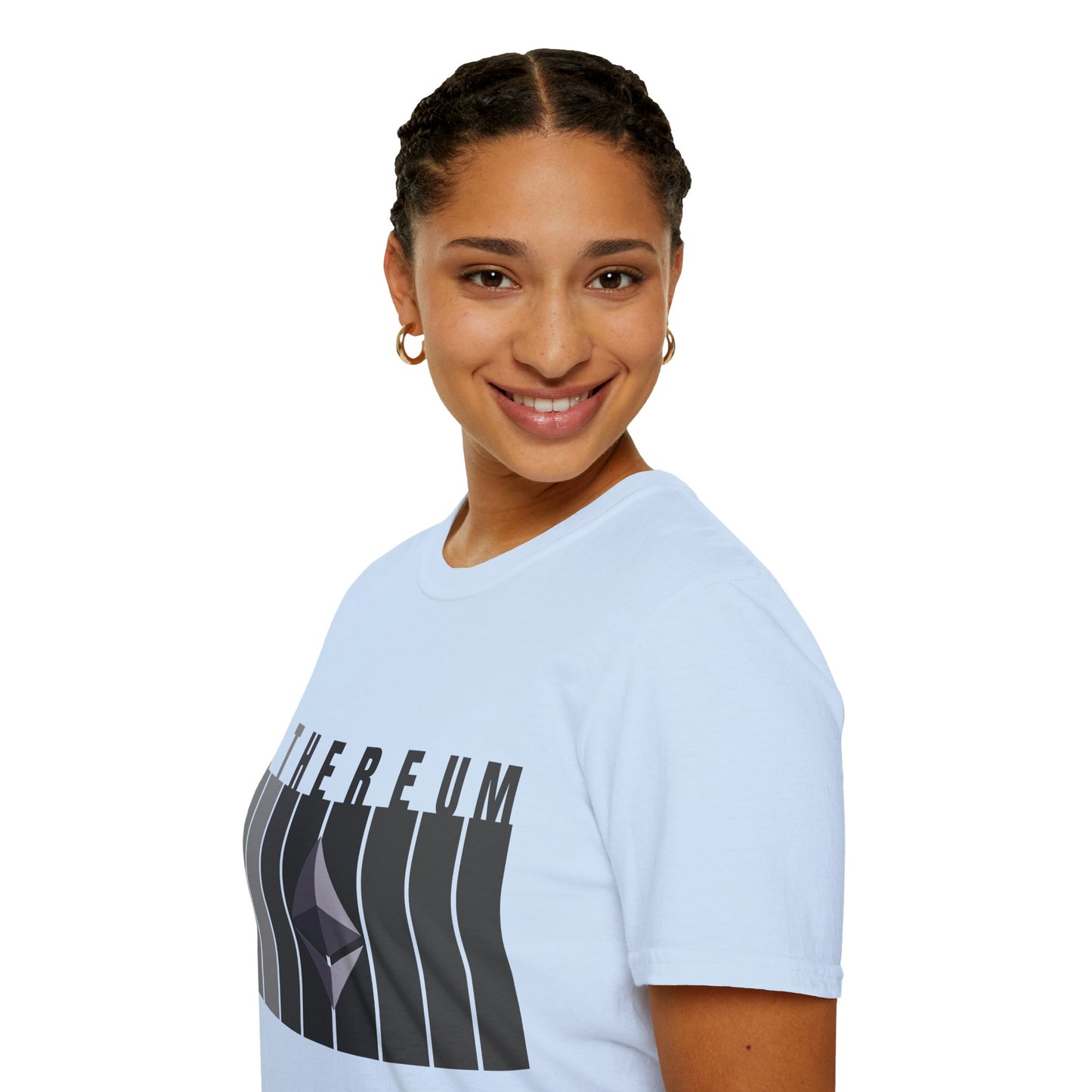 Ethereum (ETH) LTcolors Unisex T-Shirt by cypherpunkgear.com