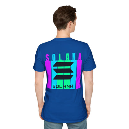 ¡Doble cara, Solana de cypherpunkgear! Camiseta unisex de estilo suave
