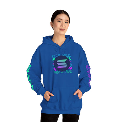 ¡Libertad Solana por cypherpunkgear! Sudadera con capucha unisex Heavy Blend™
