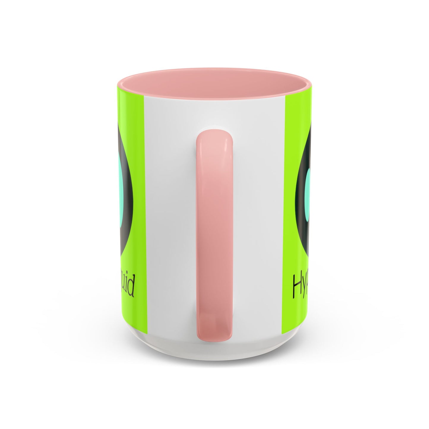 Hyperliquid Black font Green Accent Mug by cypherpunkgear.com