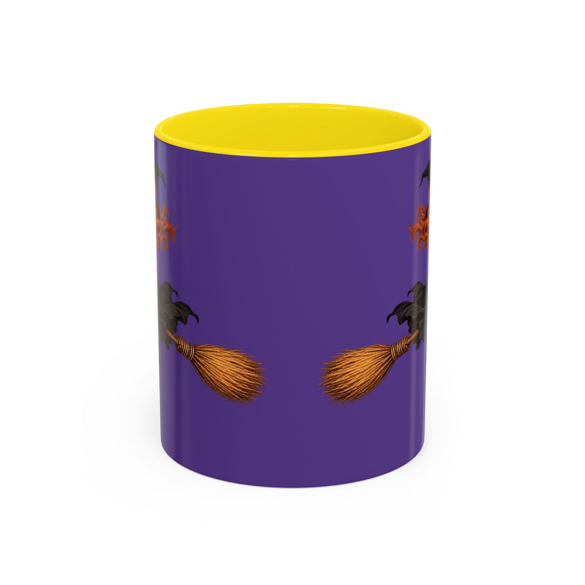 Hazel Hex Purple Accent Mug by CreepyCrafts.boo