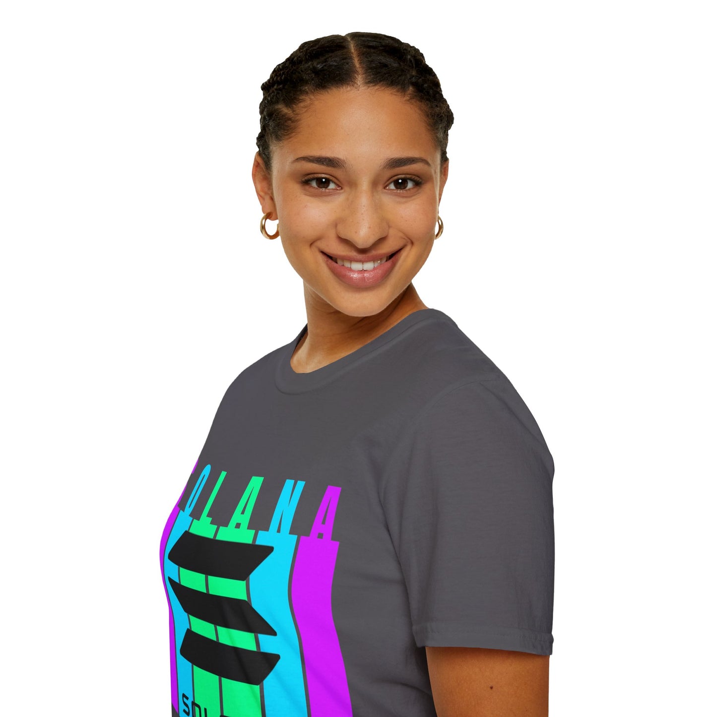 Solana (SOL) Freedom DKcolors Unisex T-Shirt by cypherpunkgear