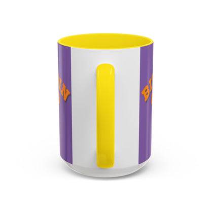 Bitcoin 2009 Light Purple Accent Mug by cypherpunkgear.com