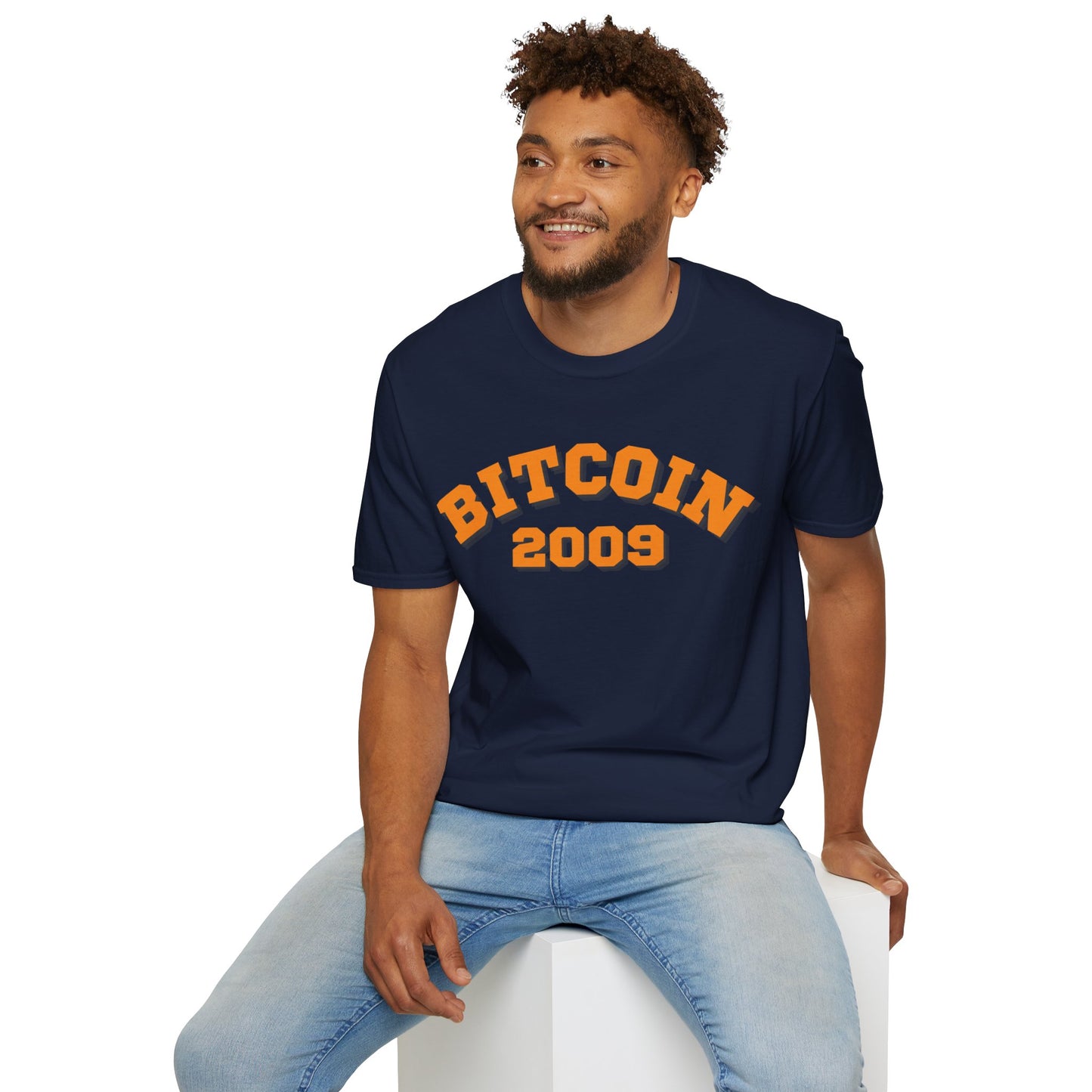 Bitcoin 2009 Dark colors Unisex T-Shirt by cypherpunkgear.com