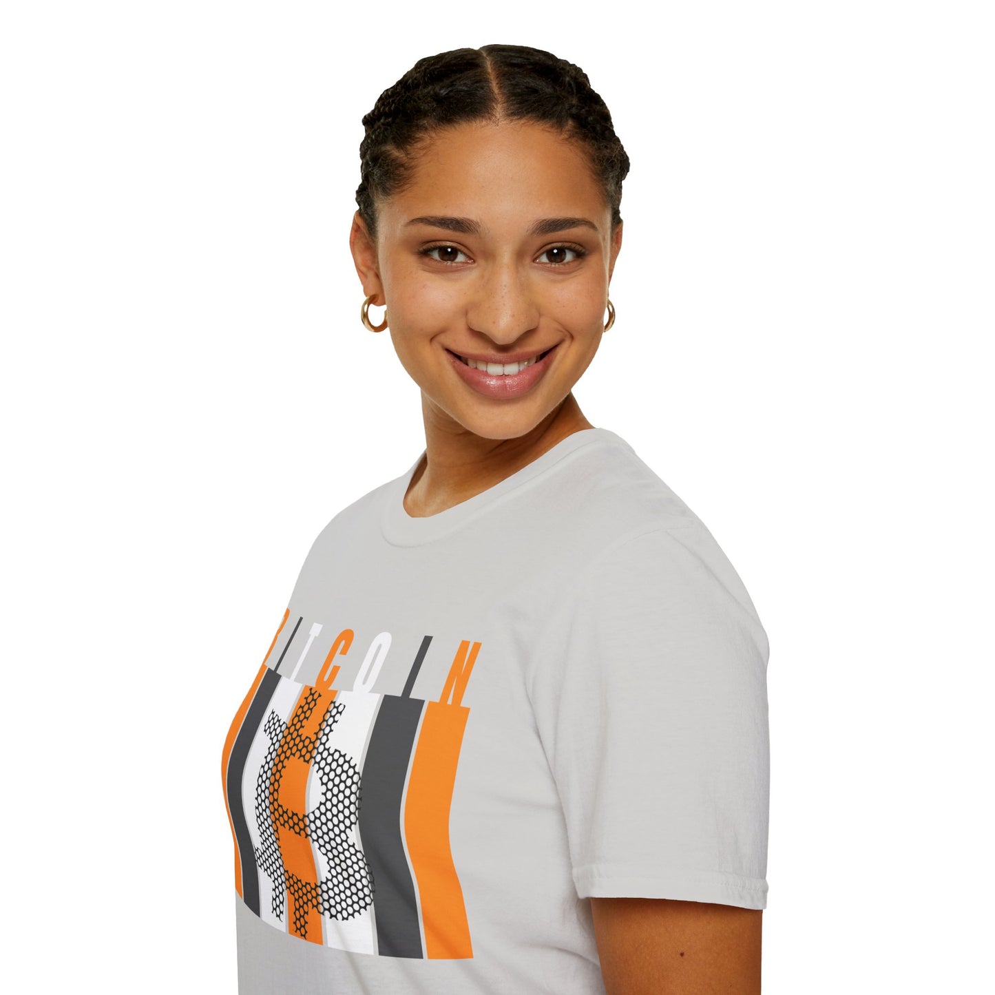 Bitcoin (BTC) Freedom LTcolors Unisex T-Shirt by cypherpunkgear.com