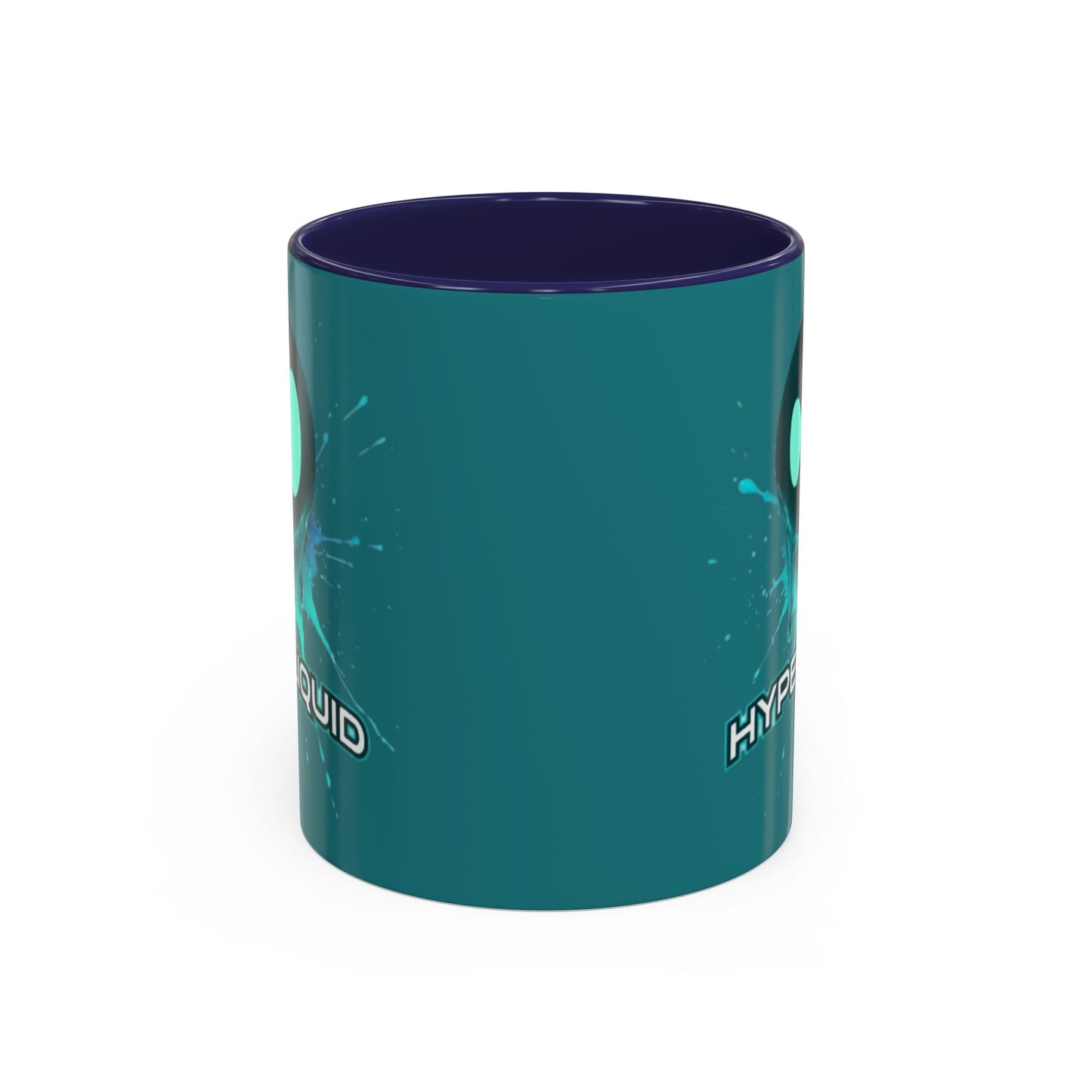 HYPE Drip Hyperliquid Accent Mug by cypherpunkgear.com