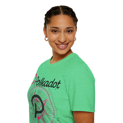 Polkadot (DOT) Light colors Unisex T-Shirt by cypherpunkgear.com