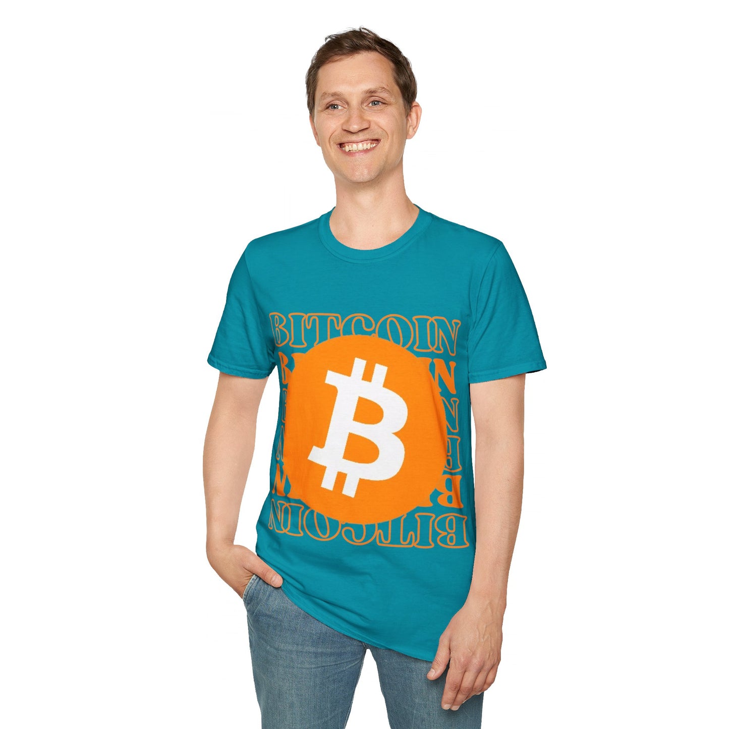 Bitcoin Bitcoin Bitcoin (BTC) DKcolors Unisex T-Shirt by cypherpunkgear