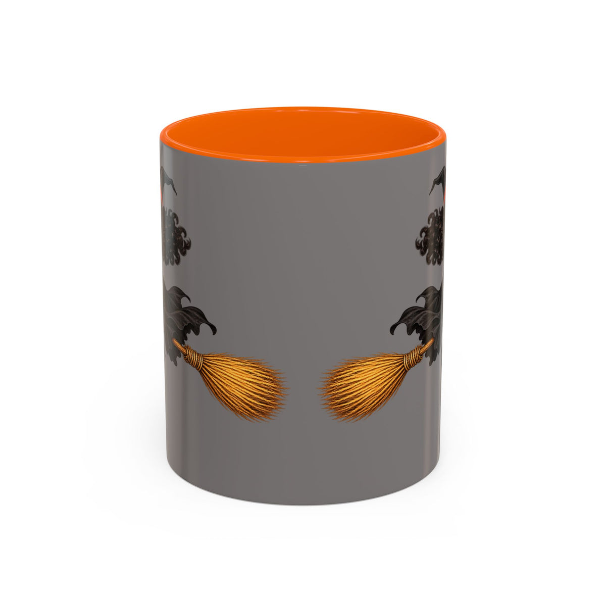 Velvet Vex Grey Accent Mug by CreepyCrafts.boo