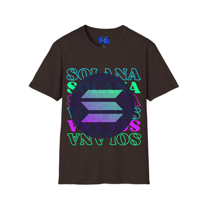 Solana, Solana, Solana (SOL) Dark colors Unisex T-Shirt by cypherpunkgear.com