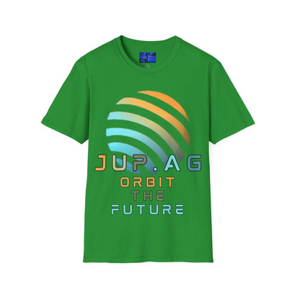 Jupiter (JUP) Orbit the Future Dark colors Unisex T-Shirt by cypherpunkgear.com