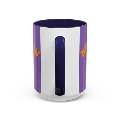 Bitcoin 2009 Light Purple Accent Mug by cypherpunkgear.com
