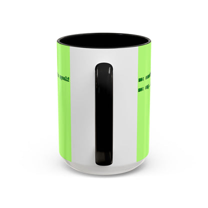 Sometimes I talk to myself - me: omg...same Light Green Accent Mug by cypherpunkgear.com