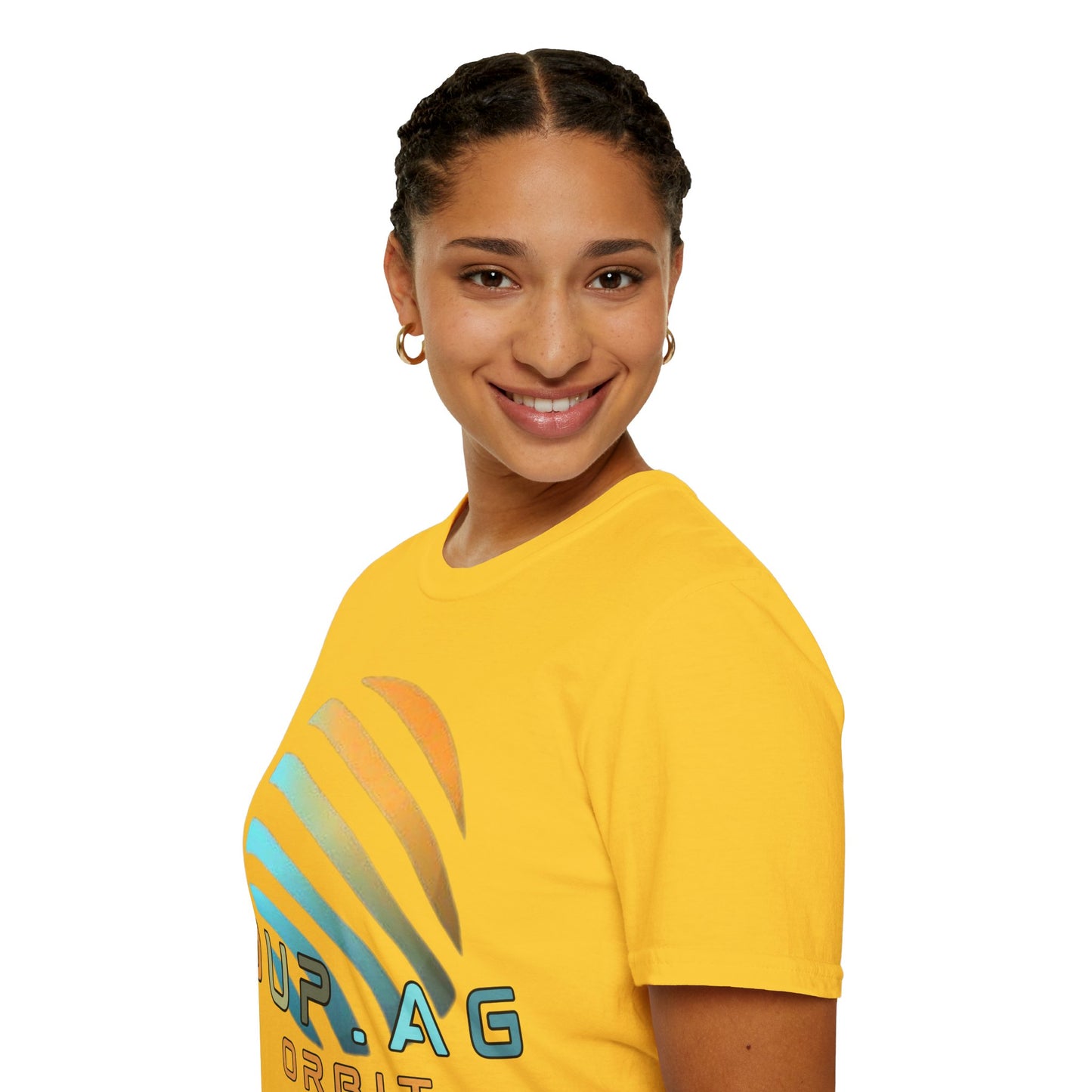 Jupiter (JUP) Orbit the Future Light colors Unisex T-Shirt by cypherpunkgear.com