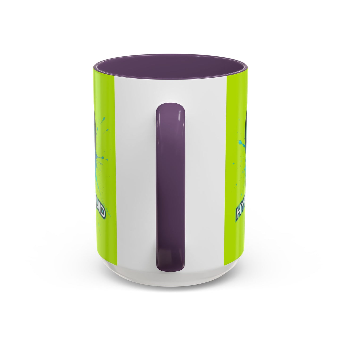 HYPE Drip Yellow Accent Mug by cypherpunkgear.com