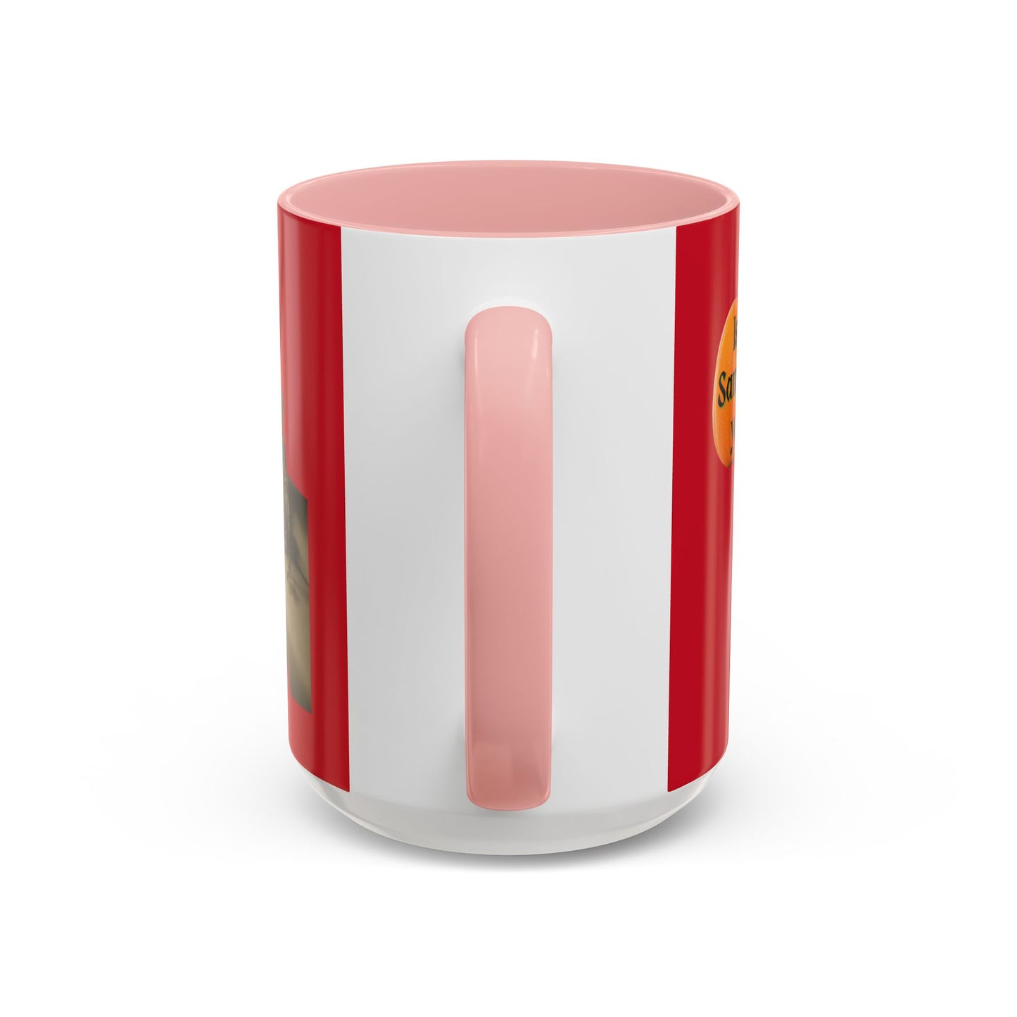 Is it Samhain yet? Skeleton's Pumpkin Red Accent Mug by CreepyCrafts.boo