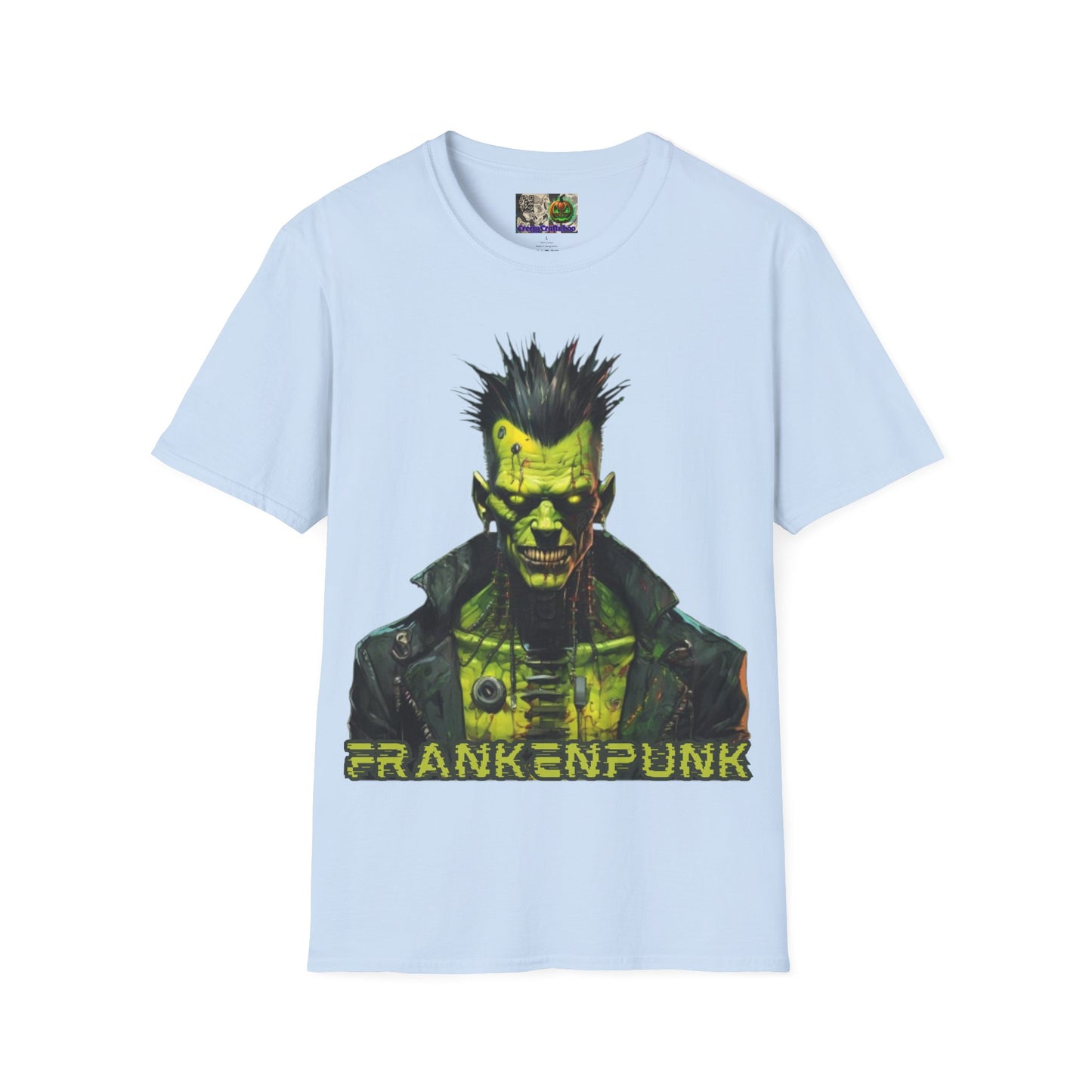 Frankenpunk Light colors Unisex T-Shirt by CreepyCrafts.boo