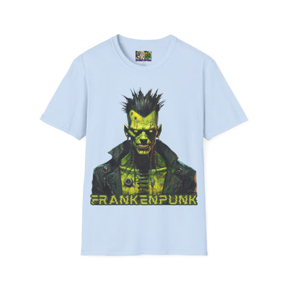 Frankenpunk Light colors Unisex T-Shirt by CreepyCrafts.boo