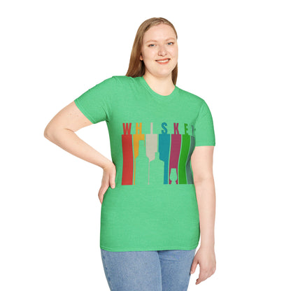 Whiskey spelled with an 'e' DKcolors Unisex T-Shirt by cypherpunkgear.com