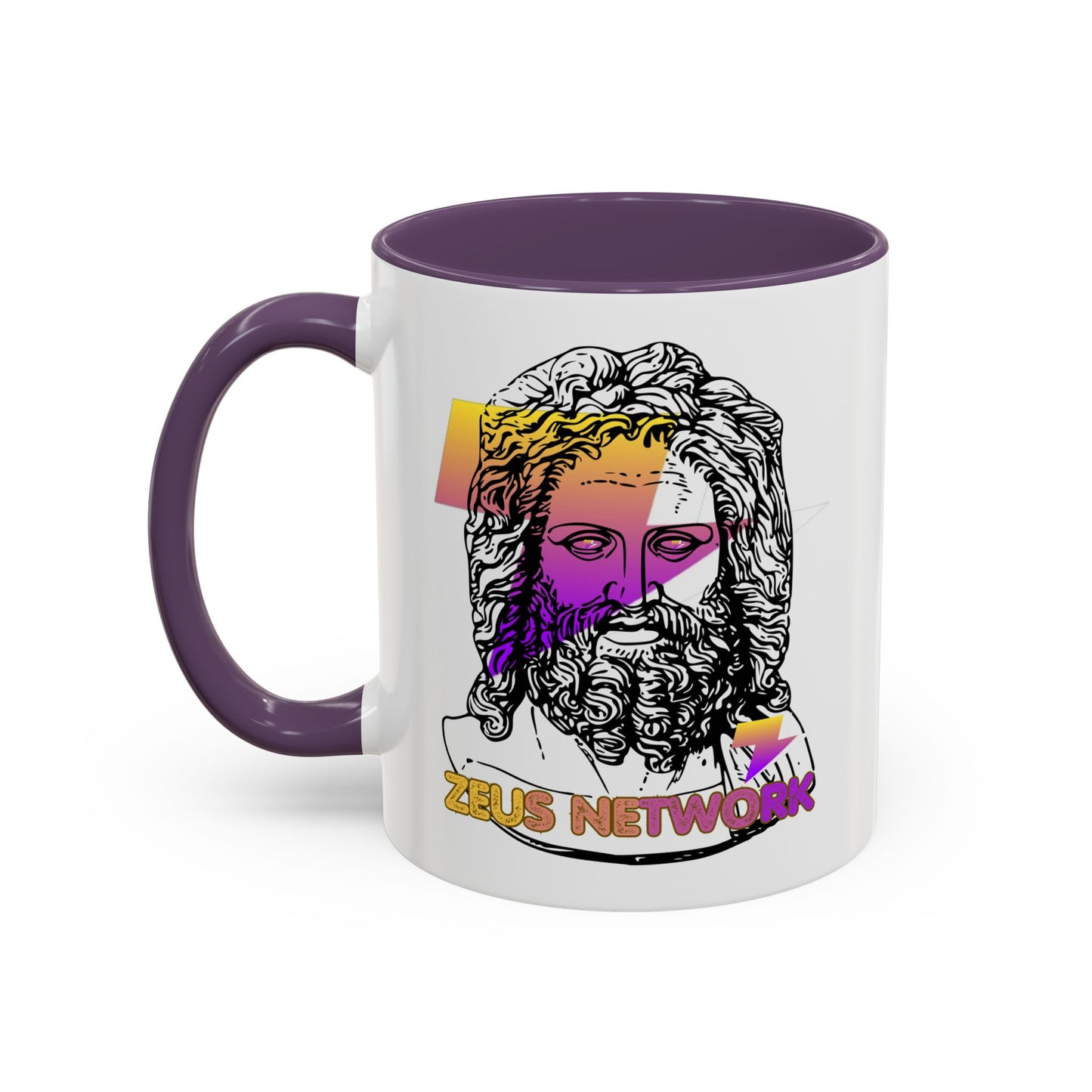 Zeus Network Accent Mug by cypherpunkgear.com