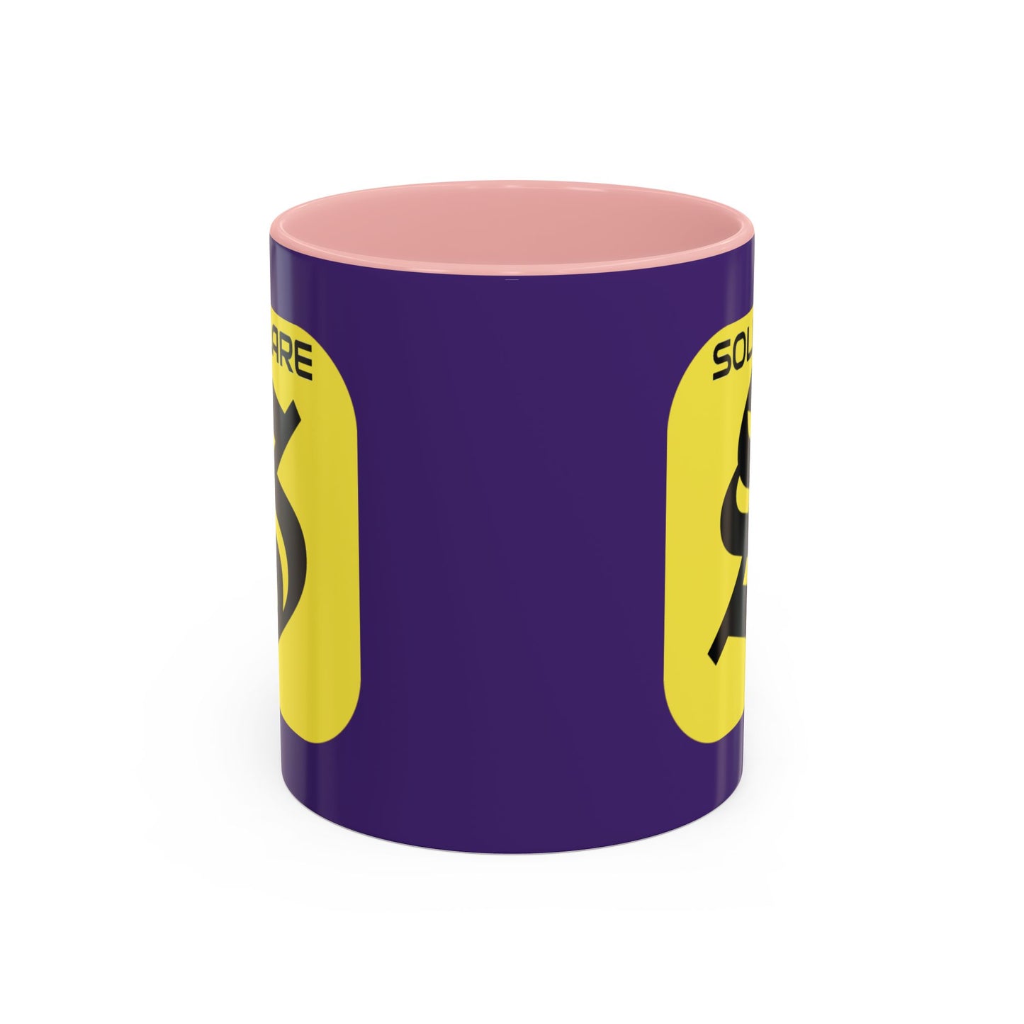 SolflareLogo Purple Accent Mug by cypherpunkgear.com