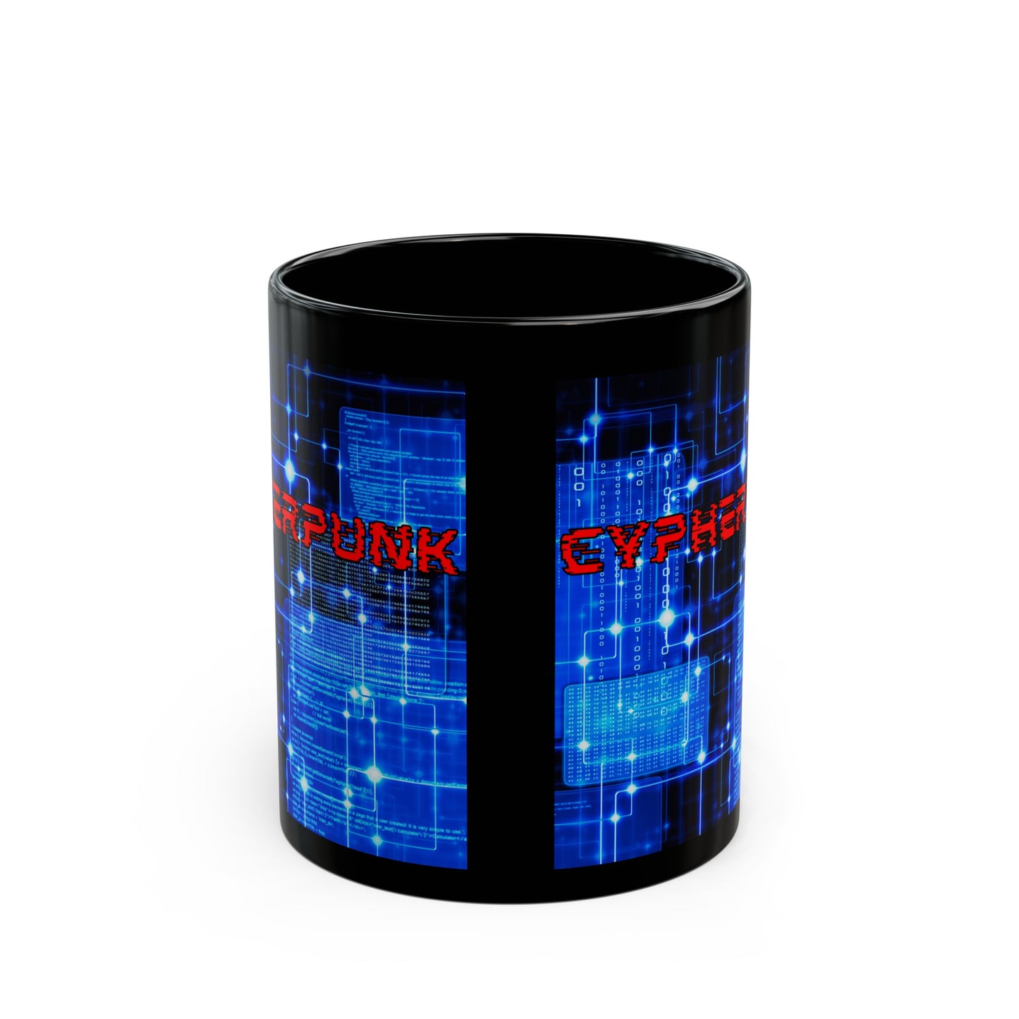 Cypherpunk Black Mug by cypherpunkgear