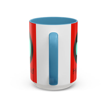 Hyperliquid Black font Red Accent Mug by cypherpunkgear.com