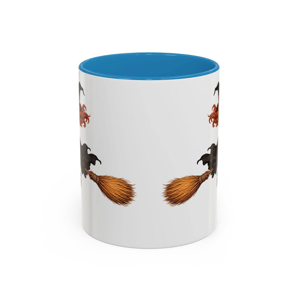Hazel Hex White Accent Mug by CreepyCrafts.boo
