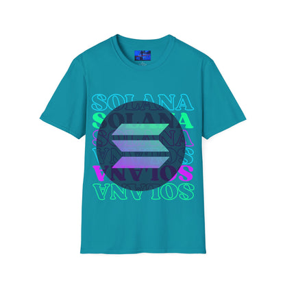 Solana Solana Solana (SOL) DKcolors Unisex T-Shirt by cypherpunkgear