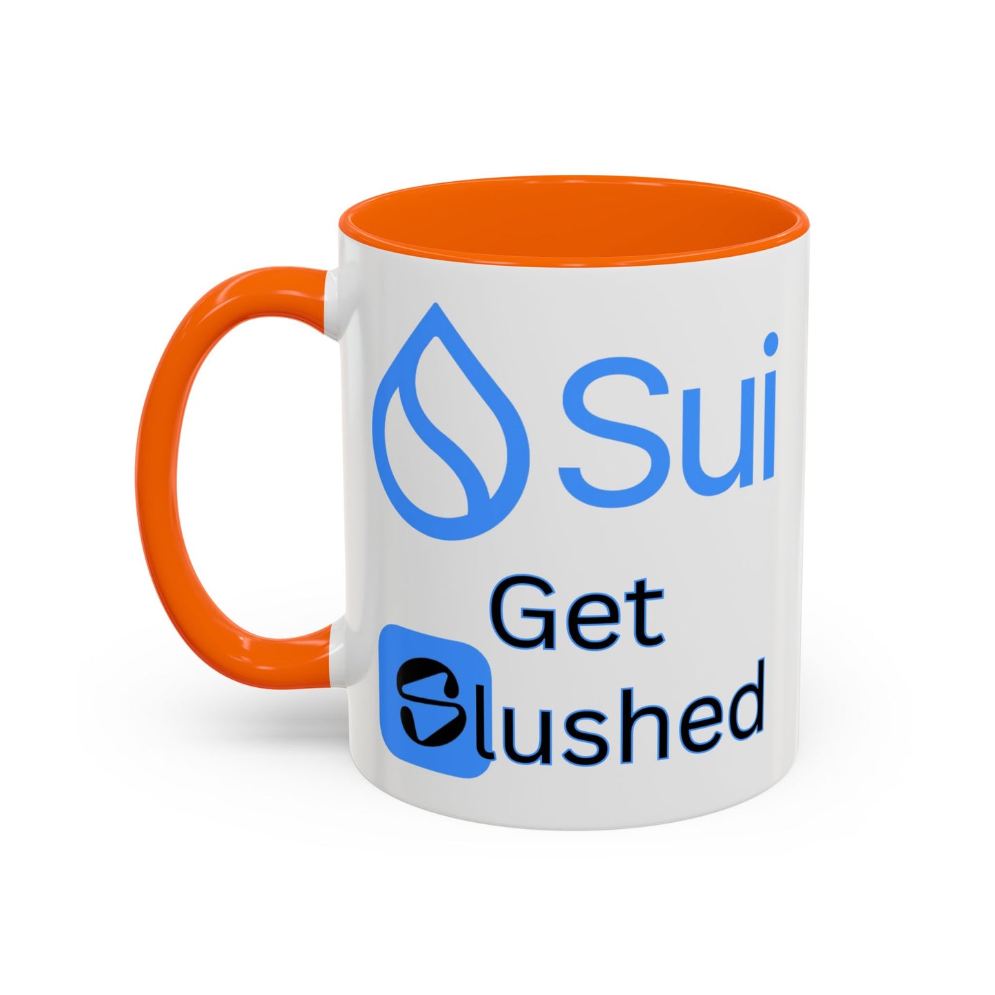 Sui: Get Slushed White Accent Mug by cypherpunkgear.com